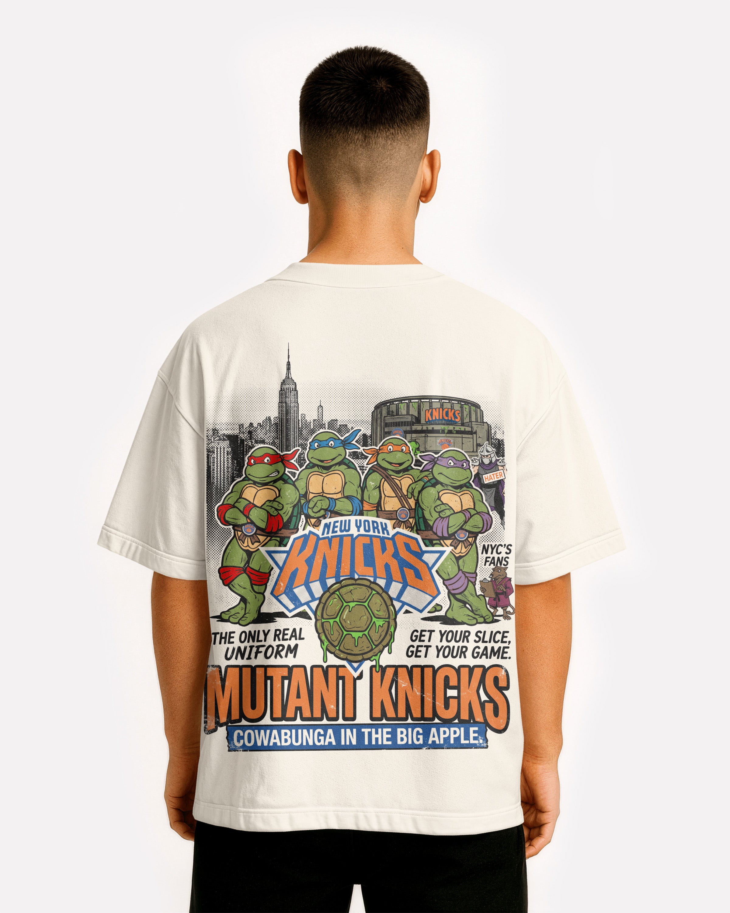 KNICKS X TURTLES LOOSE TEE – foursix™