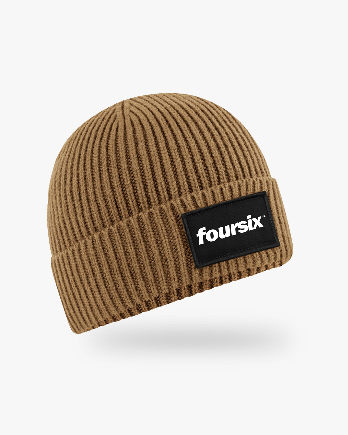 RIB PATCH BEANIE