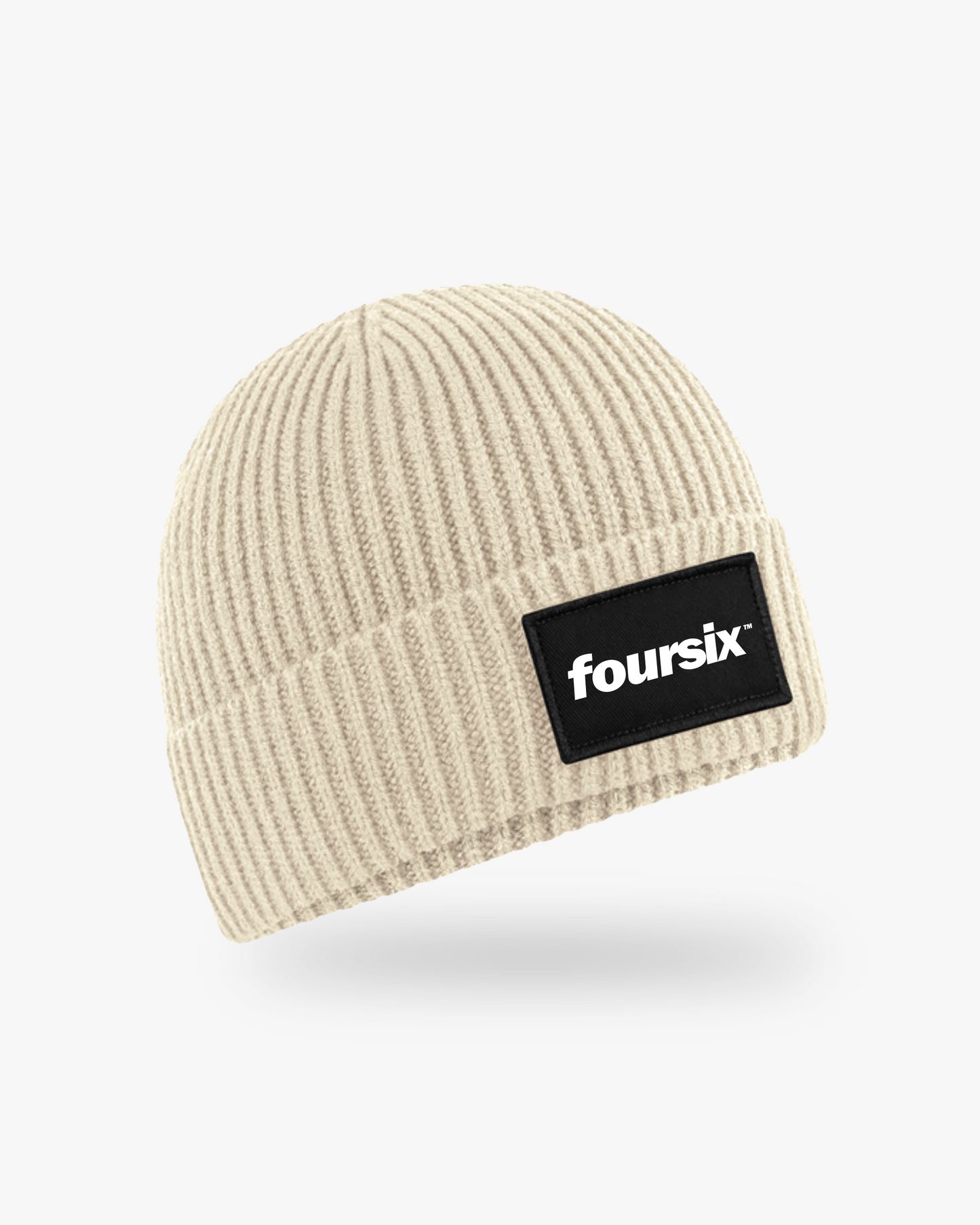 RIB PATCH BEANIE
