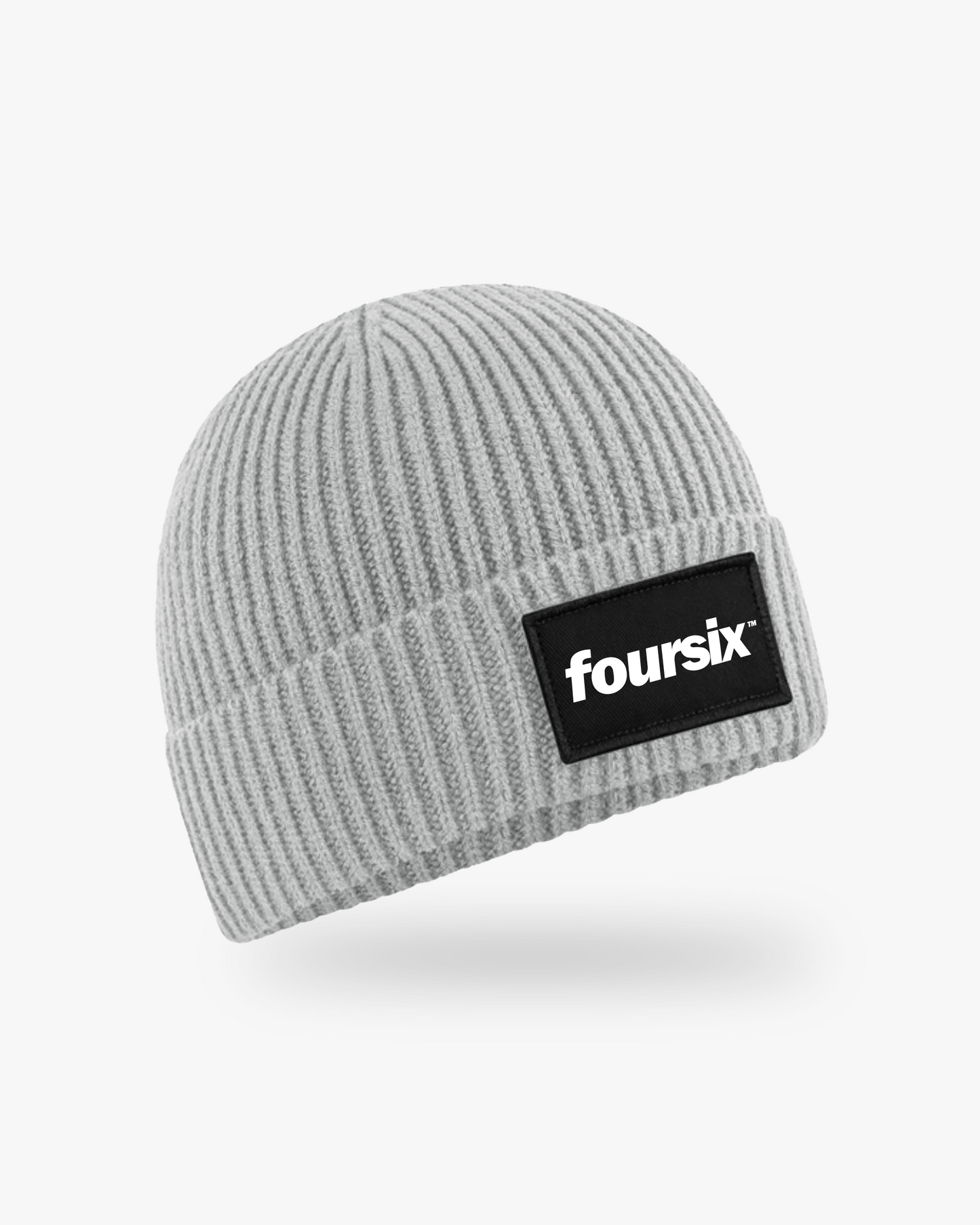 RIB PATCH BEANIE