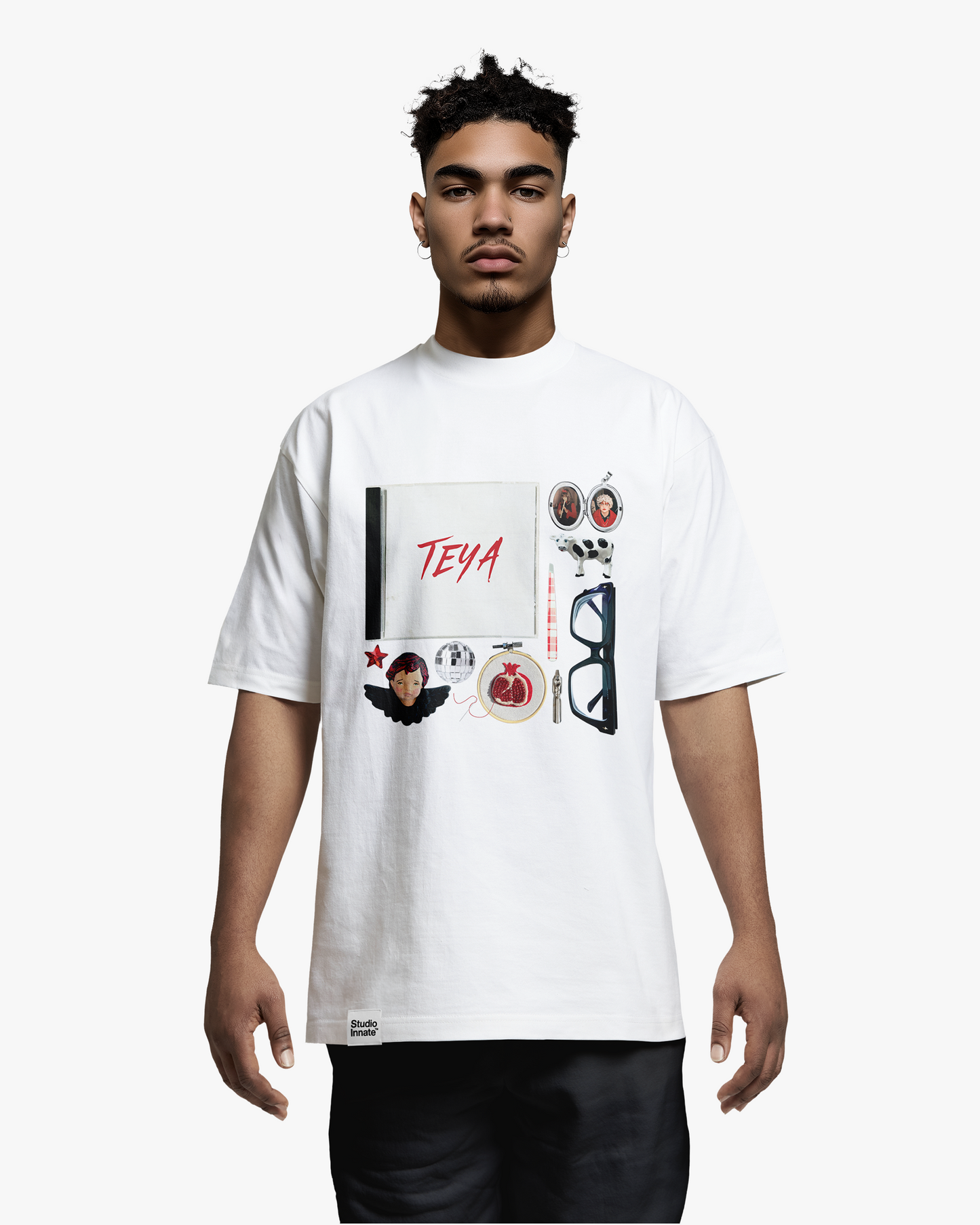 TEYA TRINKETS OVERSIZE TEE