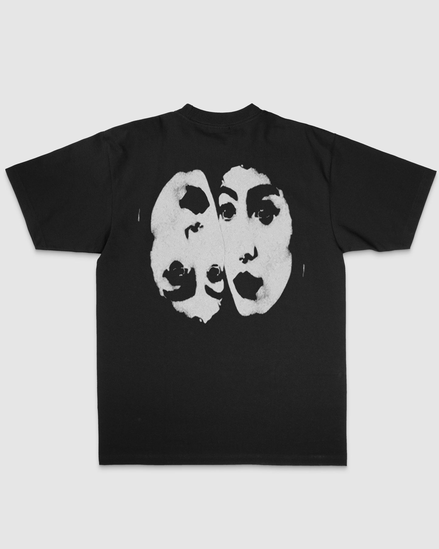 OLIVE BLACK FACE REGULAR TEE