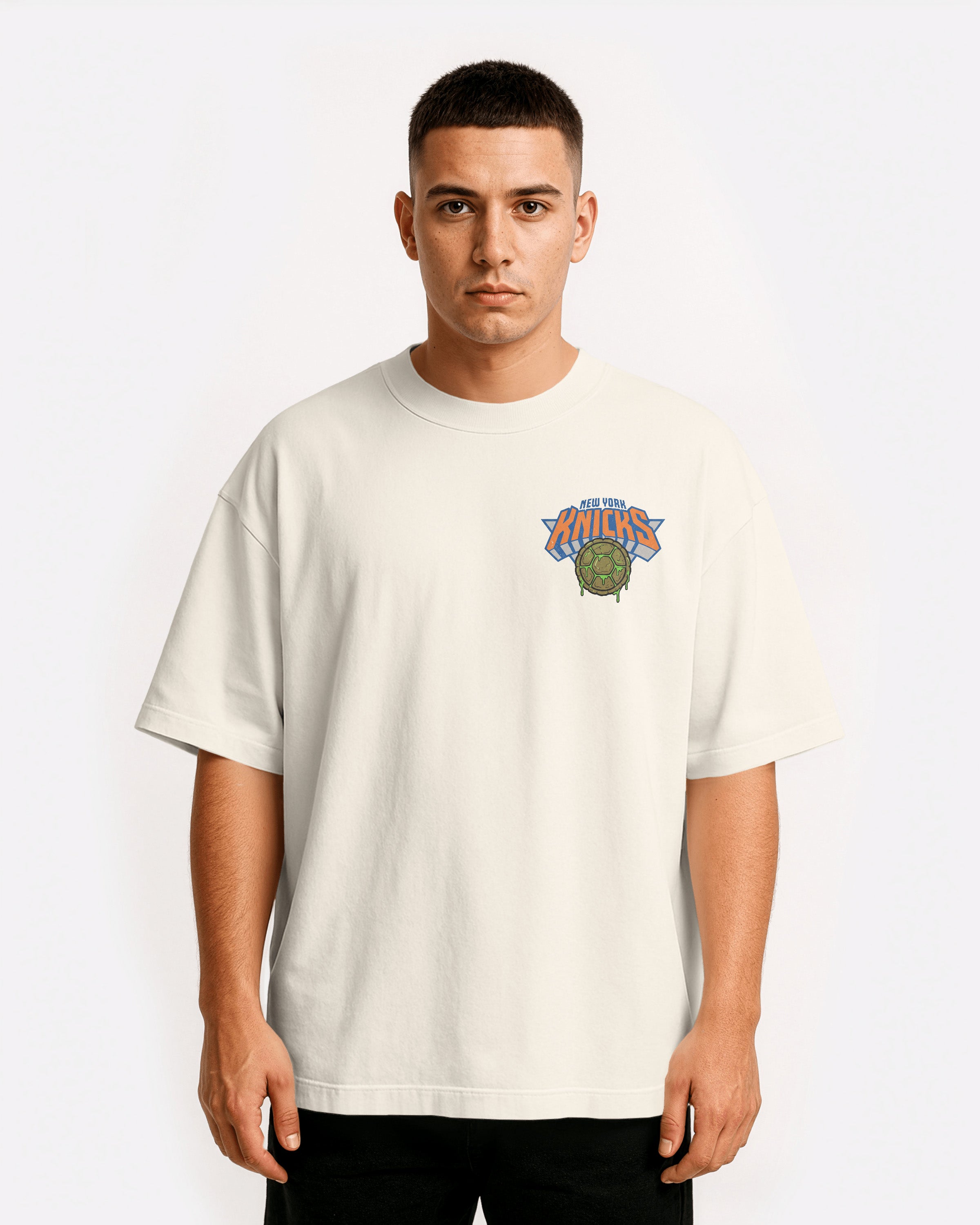 KNICKS X TURTLES LOOSE TEE – foursix™