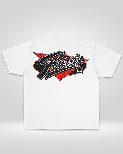 RED SIGN LOOSE TEE