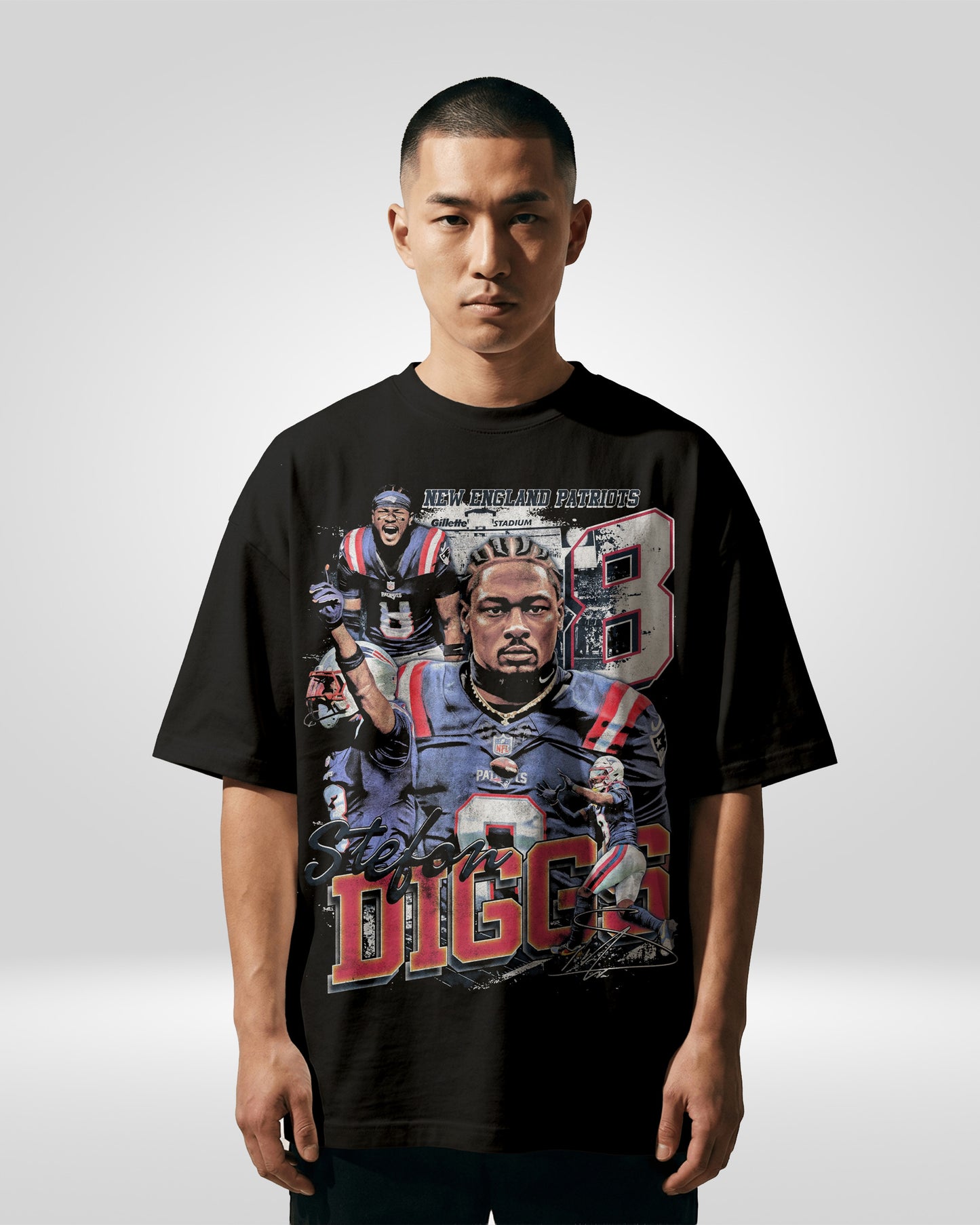 STEFON DIGGS PATRIOTS BOOTLEG TEE