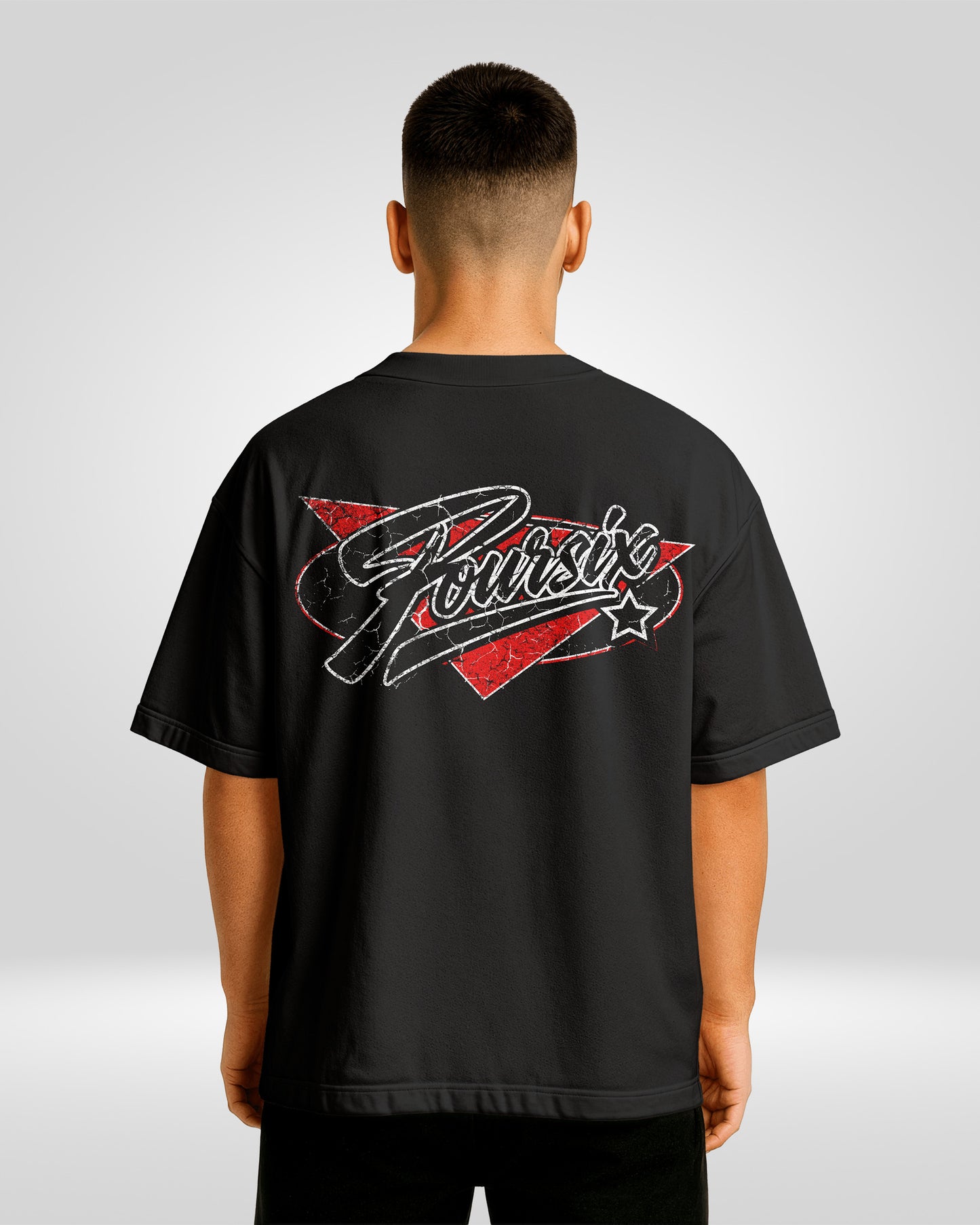 RED SIGN LOOSE TEE