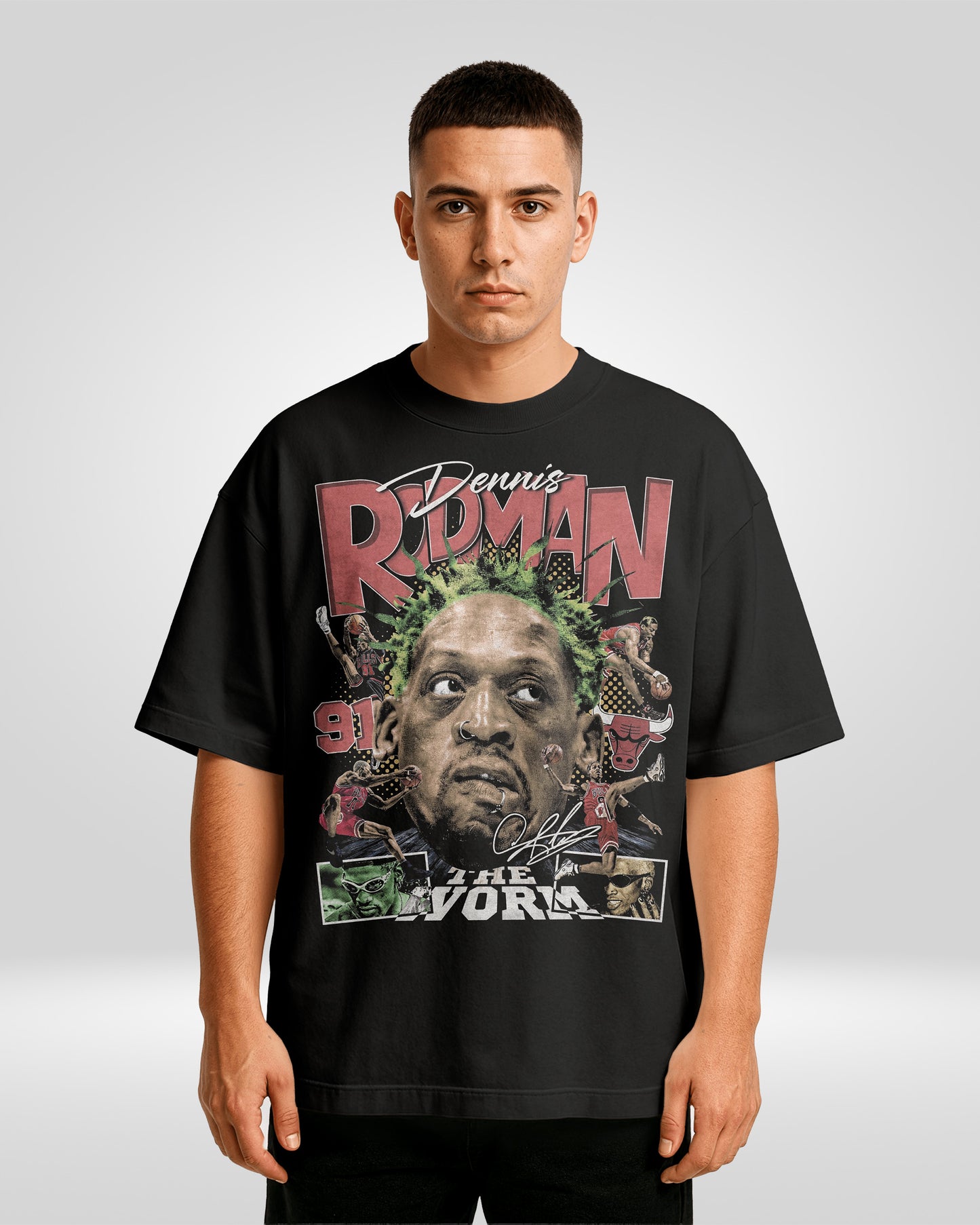 DENNIS RODMAN BOOTLEG TEE
