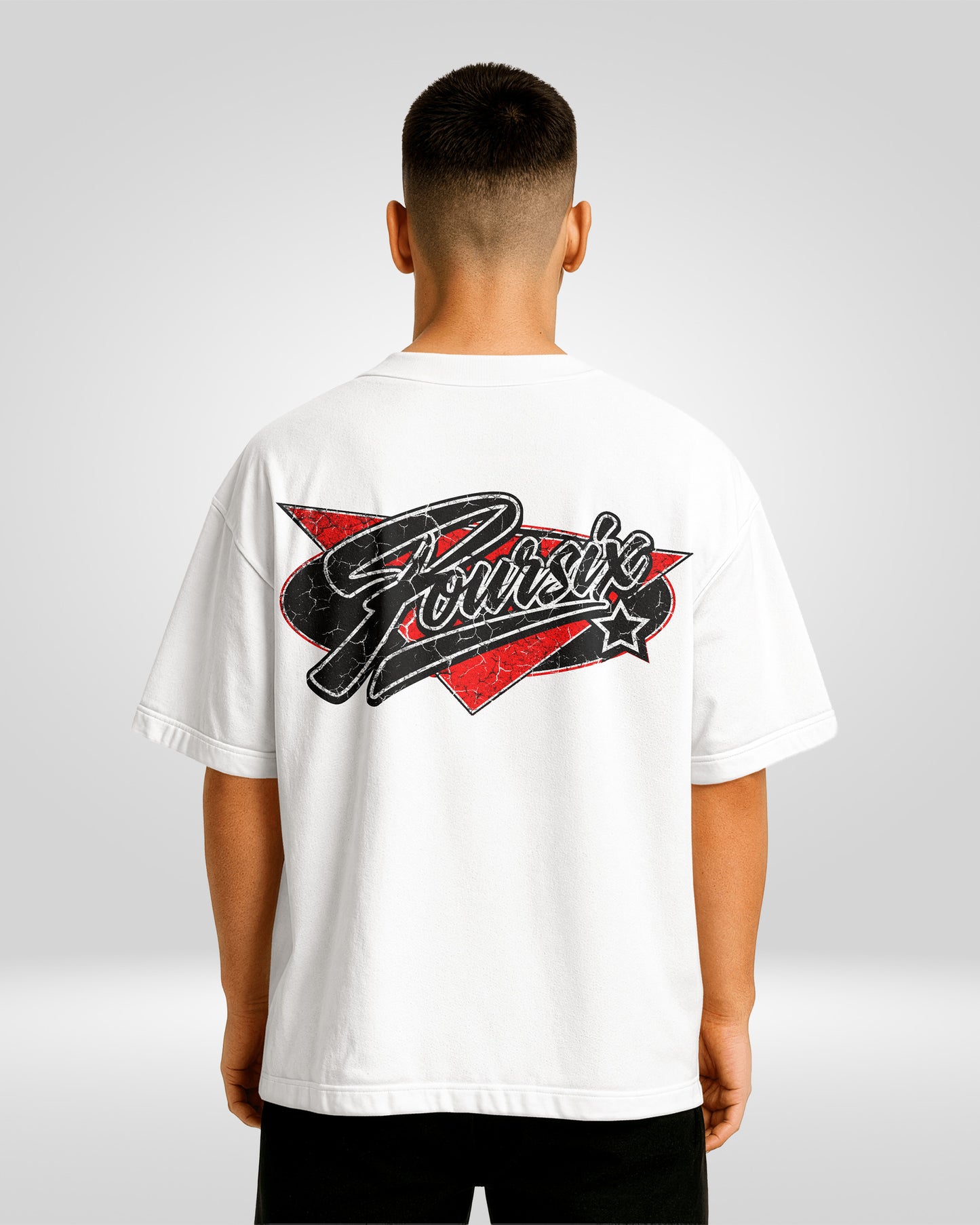 RED SIGN LOOSE TEE