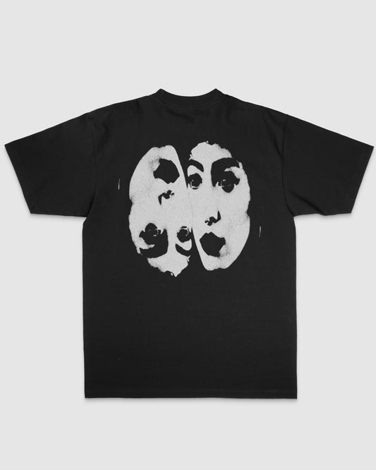 OLIVE BLACK FACE REGULAR TEE