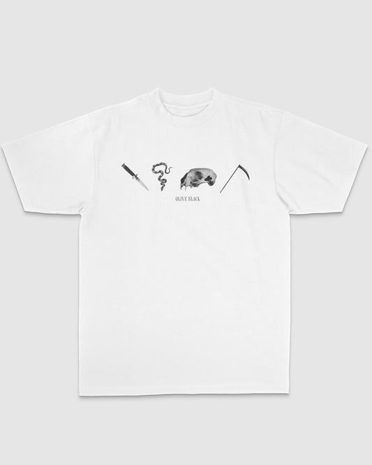 OLIVE BLACK KNIFE REGULAR TEE