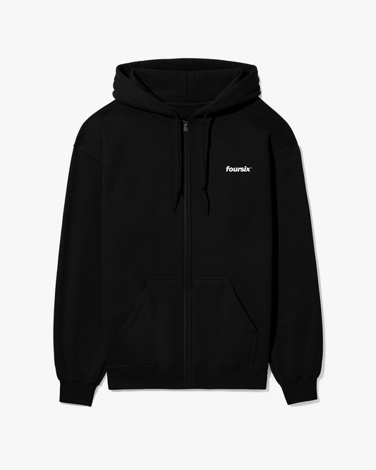 Basic Regular Zip Hoodie